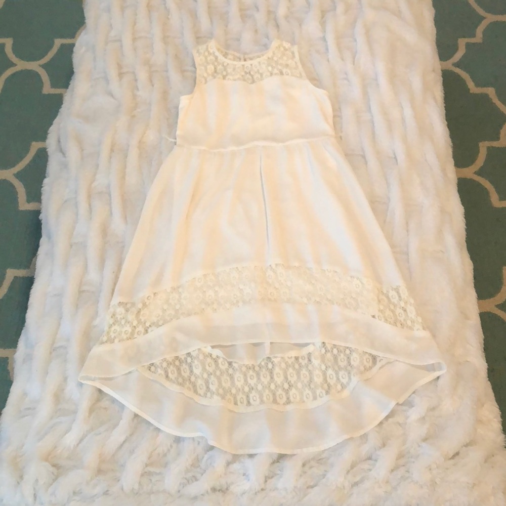 White Laced Dress